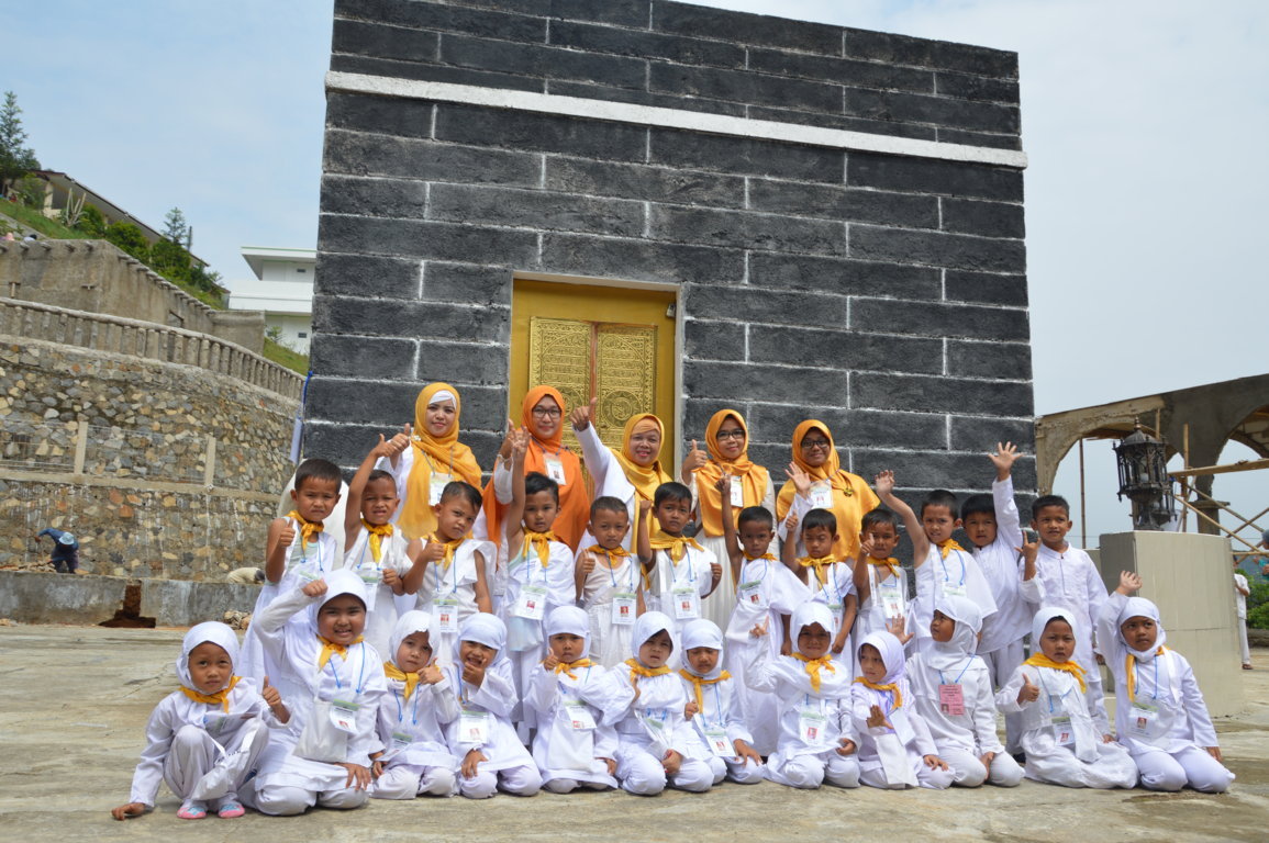 Pelatihan Manasik Haji dan Umroh dari TK dan PAUD Caringin Bogor