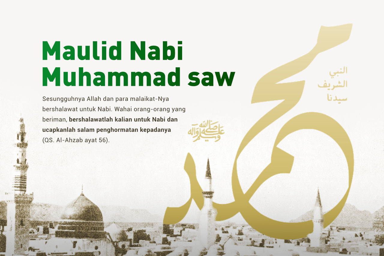 Memperingati Maulid Nabi Muhammad saw 1443H