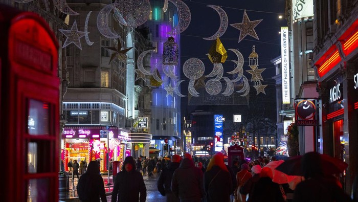 Jalanan Kota London Dihias untuk Sambut Ramadhan